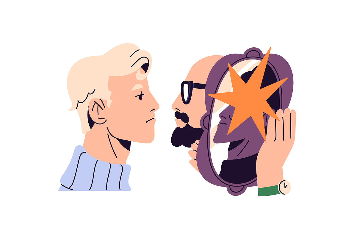 Psychotherapy, psychology concepts, a Person Illustration by PaperTrident (Photo 3 of 10)