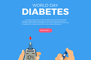 Control Your Diabetes Concepts, a Healthcare Illustration by TAlex (Thumbnail 6 of 6)