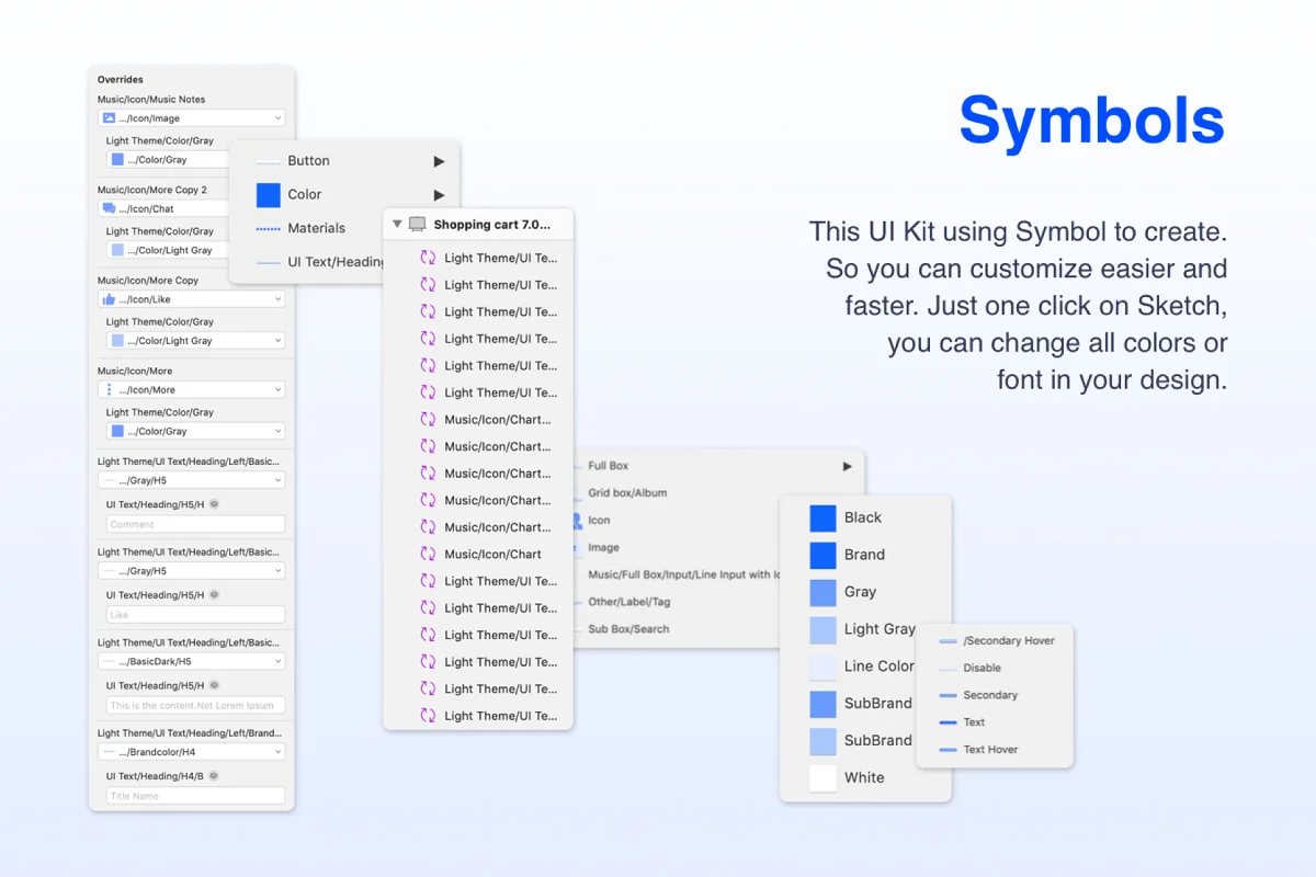 Hoki Mobile Wireframe Design UI Kit, a Wireframe Template by Capi Product (Photo 6 of 8)