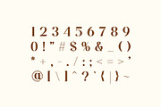 Bedjana - Cafe Serif Font, a Serif Font by Pikgura (Thumbnail 3 of 10)