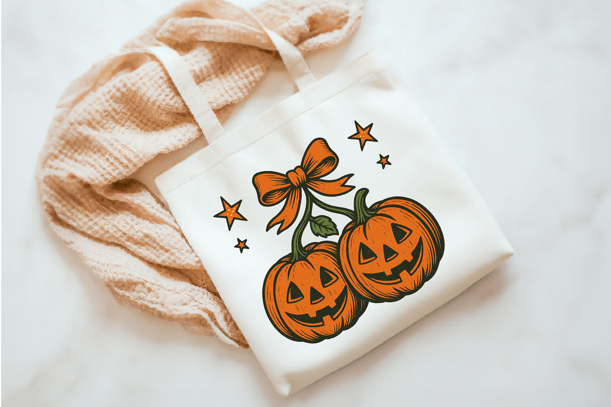 Pumpkin Cherries Png Autumn Girly, an Illustration by Watercolor design (Photo 2 of 3)