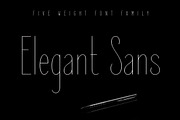 Elegant Sans Font Family, a Sans Serif Font by Royaltype (Thumbnail 1 of 11)