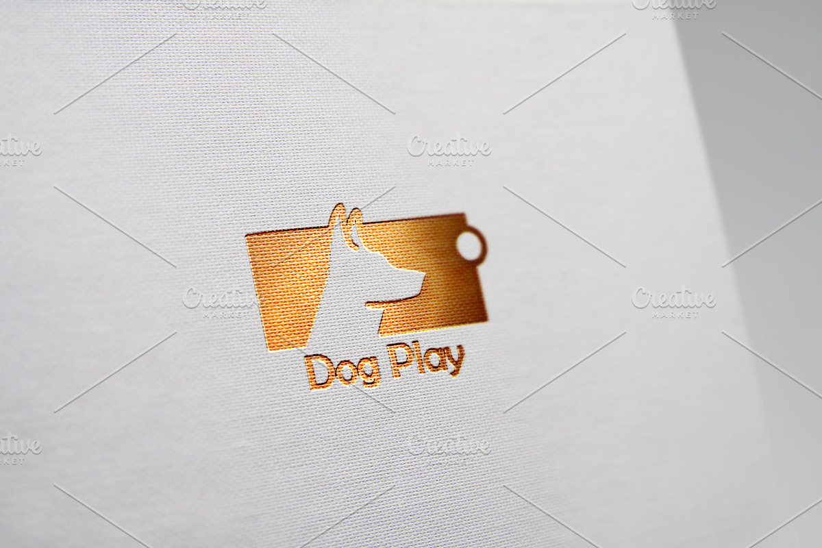 Dog Play Logo Template, a Branding & Logo Template by Raj Shop (Photo 2 of 4)