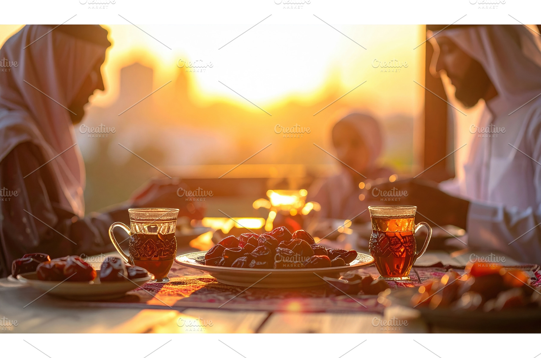 Group of friends sharing tea and, a Nature Photo by Igor Tichonow