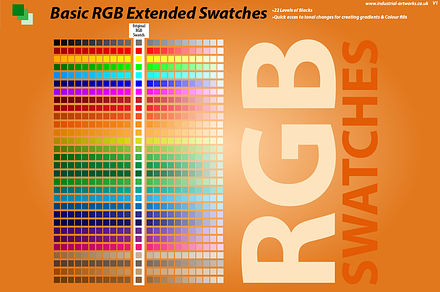 RGB Extended Swatches Illustrator