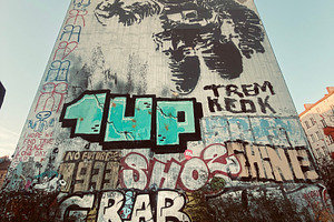 Astronaut Street Art Mural, a Photo by Polako´s World