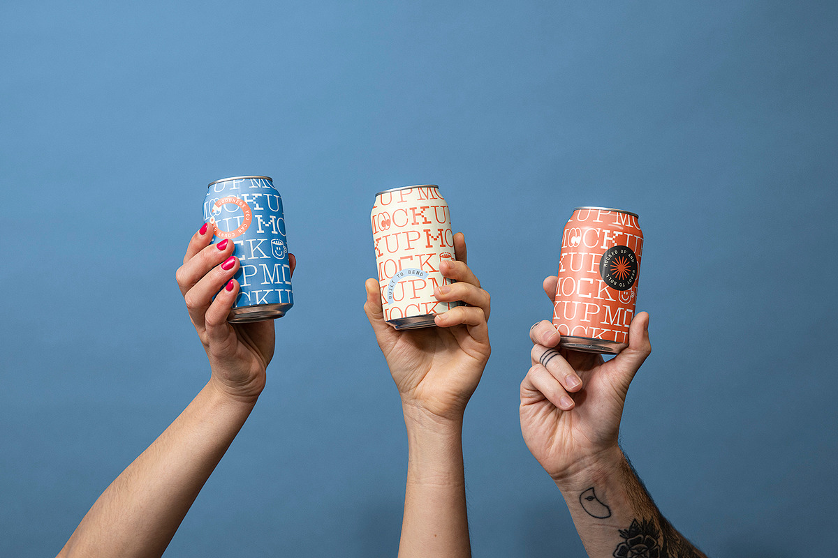Everydays Can Scene Mockup 01, a Cups & Container Mockup by mockstar (Photo 1 of 2)