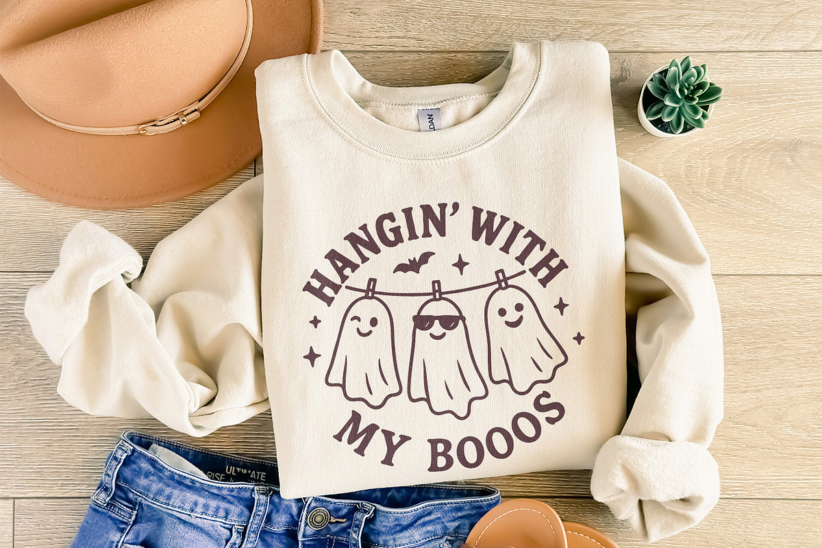 Hangin With My Boos PNG, Funny, an Illustration by SharpMarketplace (Photo 8 of 9)