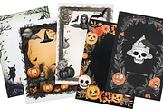 Halloween Invites & Mockups, an Invitation Template by Sunny Jar Designs (Thumbnail 4 of 4)