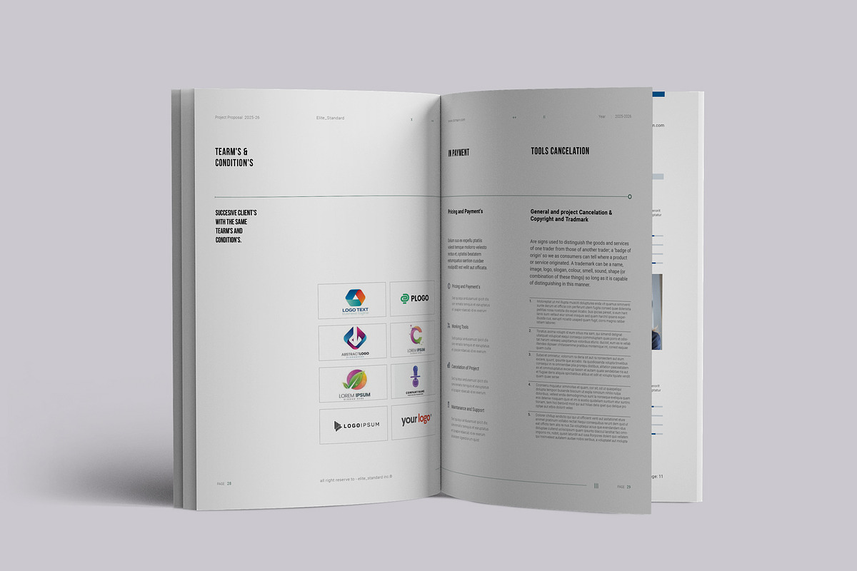 Proposal, a Brochure Template by Elite_Standard (Photo 14 of 14)