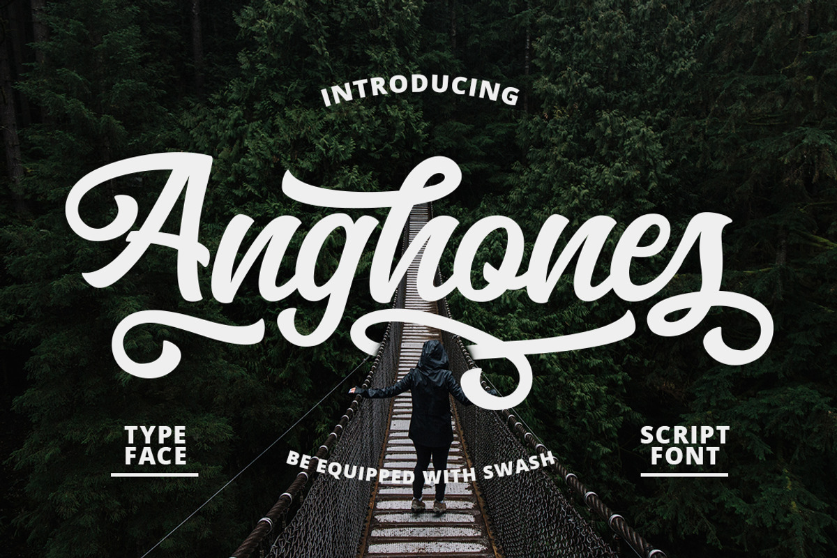 Anghones - Script Font