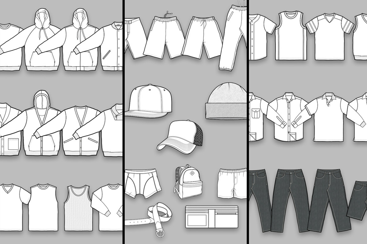 50+ Vector Fashion Templates, a Shirt Mockup by 365GFX (Photo 1 of 3)