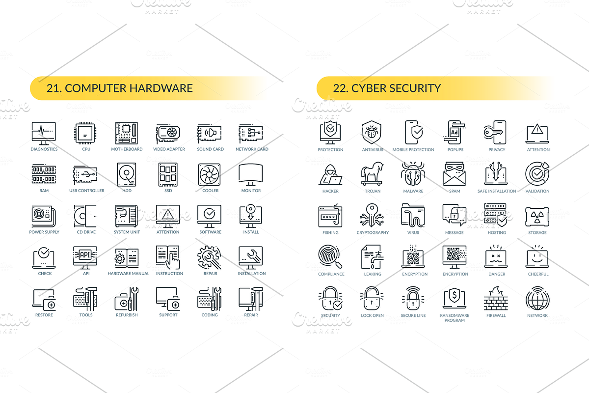 Icon Pack, an Icon by Kalash (Photo 15 of 30)