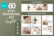 Canva ETSY Branding Kit - SALE, a Templates & Theme by illycreative (Thumbnail 1 of 13)