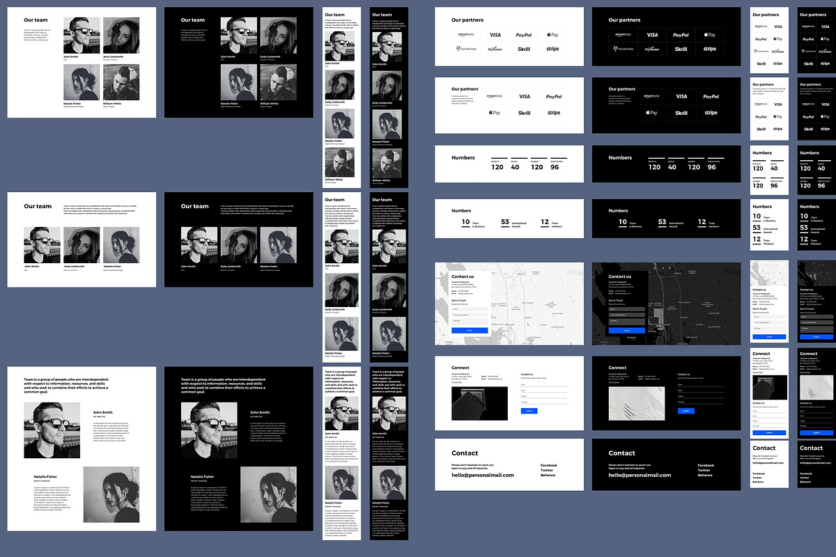 Modularity Figma Web Design UI Kit, an UI Kit Template by Modularity Design (Photo 11 of 11)