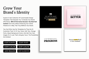 50 inspiring instagram template, a Social Media Template by RB Boutique (Thumbnail 6 of 9)