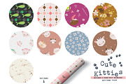 Cute Kitties Graphic Collection, an Animal Illustration by Bridgett Stahlman Design (Thumbnail 3 of 10)