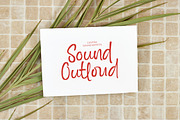 Outline Delighta Aesthetic Font, a Script Font by Letterena Studios Script (Thumbnail 3 of 20)