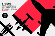 Airplanes - Modern Graphics, an Illustration by illugrama (Thumbnail 2 of 9)
