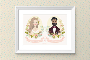 Customised Portrait Creator Wedding