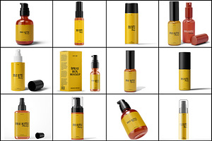 Spray Bottle Mockup, a Cups & Container Mockup by mockupbuys