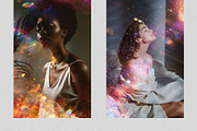 Glitter Rainbow Glow Effect Overlays, a Brushes & More by PhotoSpirit (Thumbnail 4 of 9)