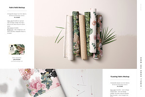 Fabric Factory V.6 Mockup Bundle