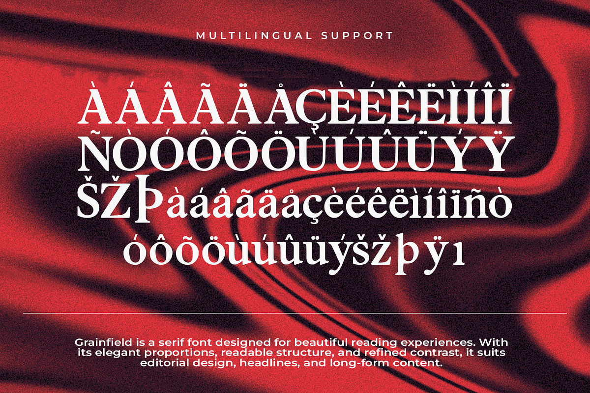 Grainfield – Modern Serif Font, a Serif Font by overlaytemplates (Photo 5 of 5)