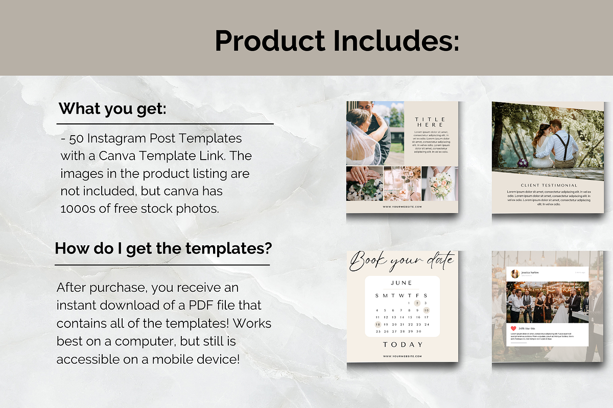 Photographer Instagram Post Template, a Social Media Template by Social Assumptions (Photo 2 of 7)