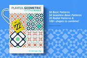 Playful Geometric Pattern Bundle, a Pattern Graphic by Juru Rancang Graphic (Thumbnail 1 of 10)