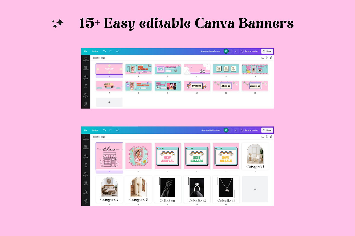 Pink Retro Shopify Theme, a Templates & Theme by DaisyStudio (Photo 4 of 10)