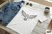 Eagle With Outstretched Wings PNG, an Illustration by SharpMarketplace (Thumbnail 2 of 4)