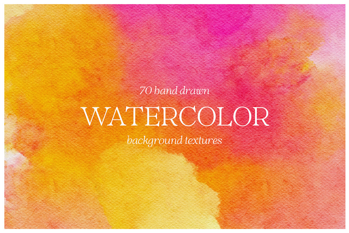 Hand drawn watercolor backgrounds, a Texture Graphic by Deveze Art & Co (Photo 1 of 13)