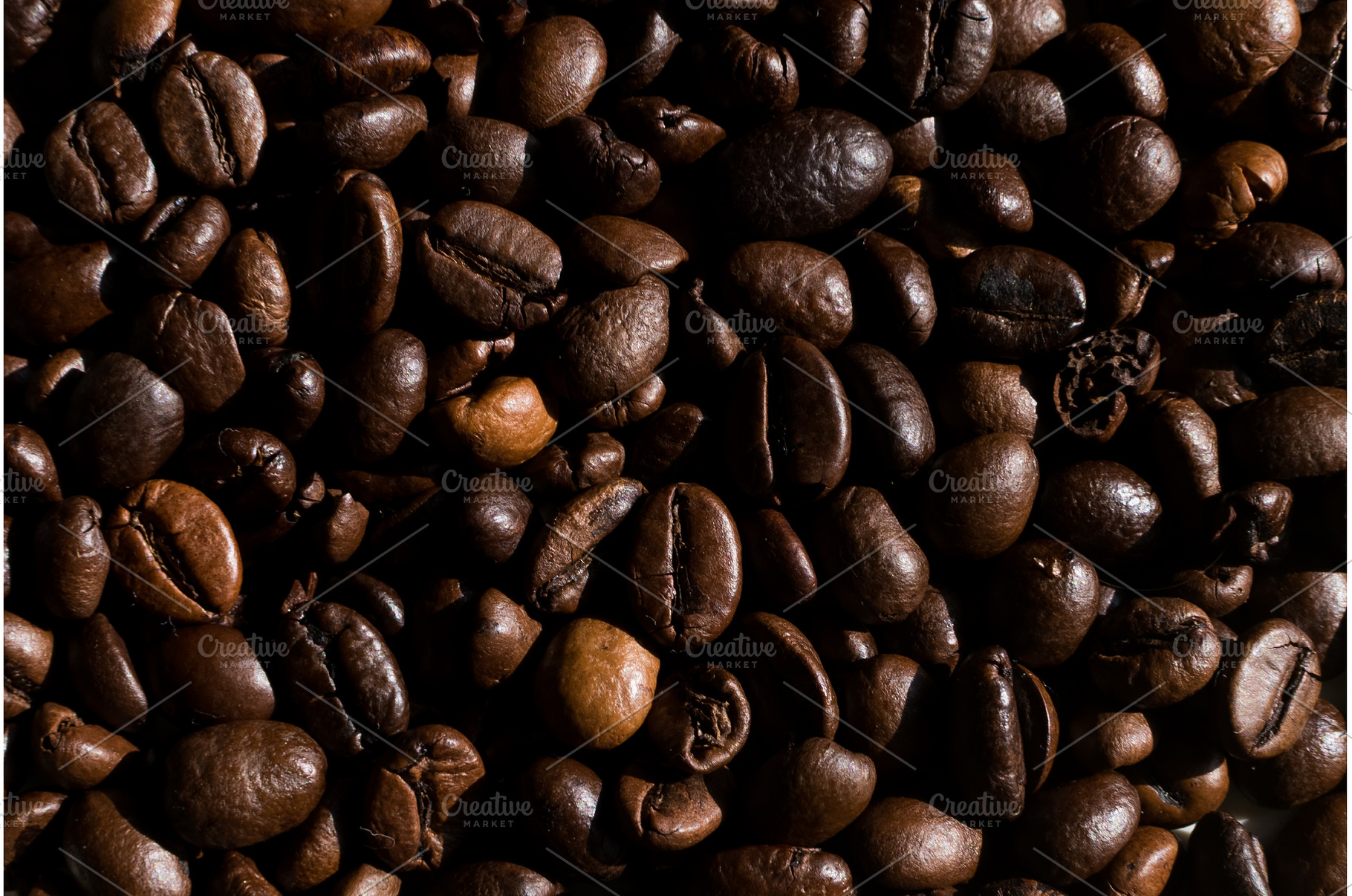 Coffee beans texture and background, a Food & Drink Photo by NelliKovalchuk