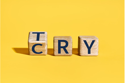 Flipping wooden cube blocks with CRY