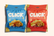 Foil Snack Bag Packaging Mockup, a Packaging Mockup by Ram Studio LLC (Thumbnail 5 of 10)