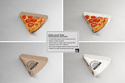 Pizza Slice Tray Packaging Mockup, a Packaging Mockup by INCDesign (Thumbnail 2 of 7)