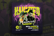 Halloween Party Flyer, a Flyer Template by Verazo (Thumbnail 1 of 2)