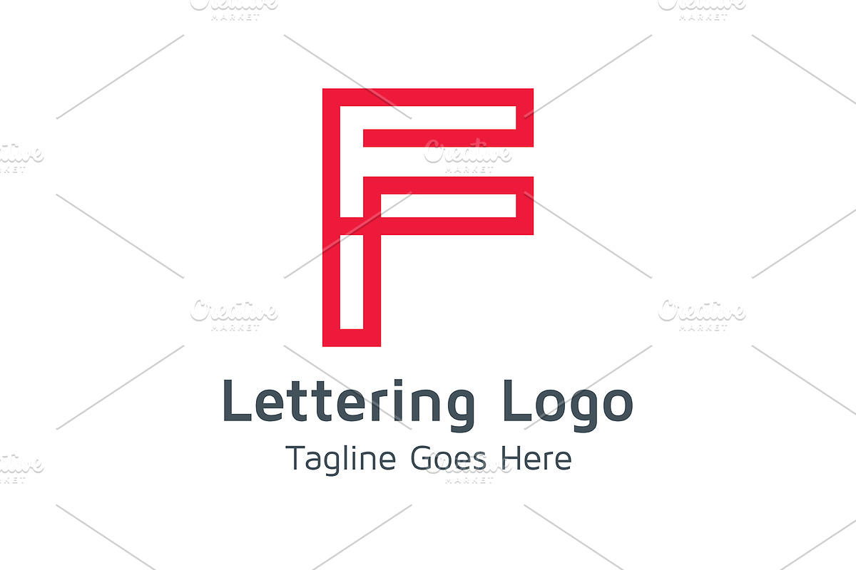 20 Logo Lettering F Template Bundle, a Branding & Logo Template by Acongraphic (Photo 10 of 21)