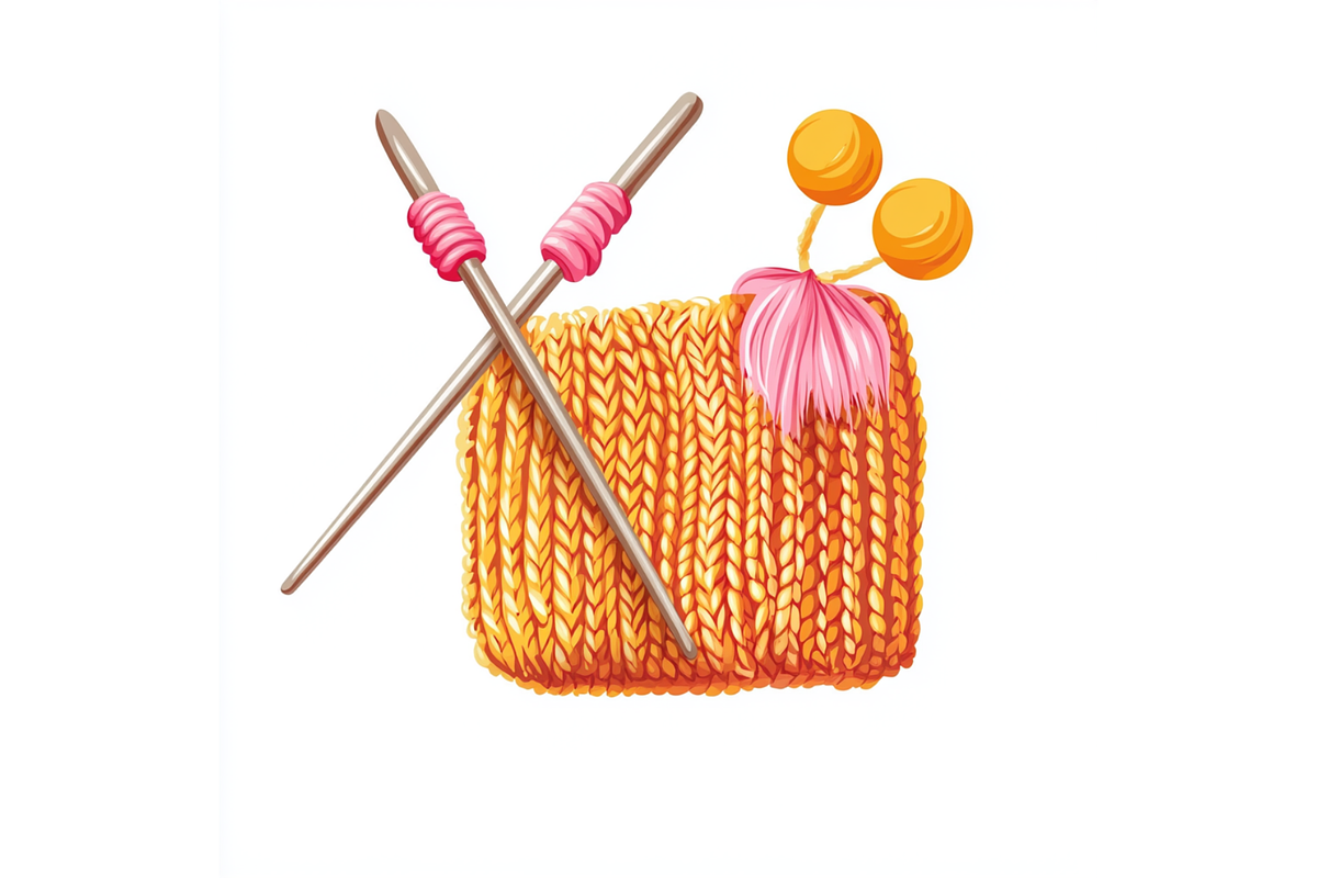 Prompt Knitting Clipart, a Decorative Illustration by Creative design (Photo 5 of 7)