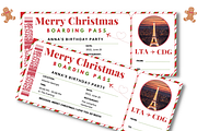 Editable Boarding Pass Template, a Card Template by YasdeyDesigns (Thumbnail 2 of 8)