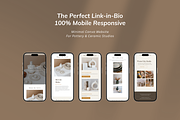 Earthy Ceramics & Pottery Website, a Landing Page Template by batang (Thumbnail 2 of 5)
