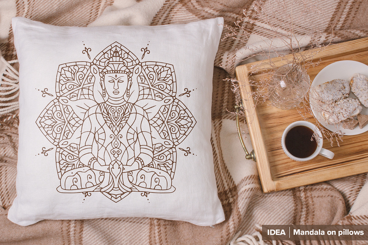 530 Vector Mandala Ornaments, an Animal Illustration by pixaroma (Photo 7 of 55)