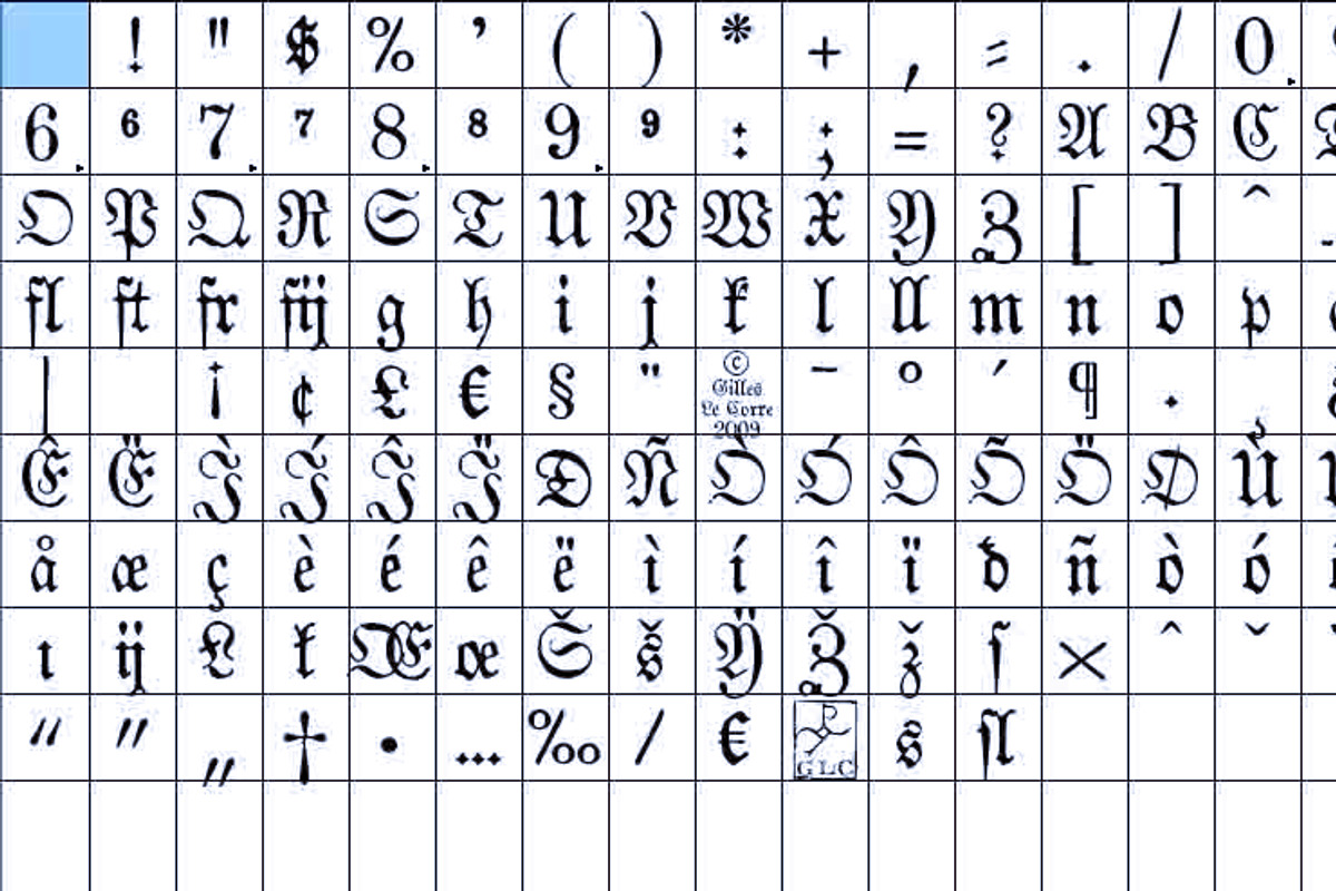 1883 Fraktur preview 2