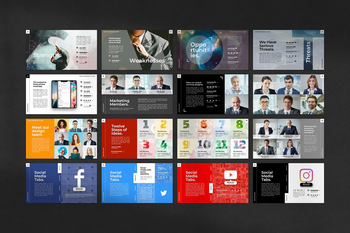 Crate PowerPoint Template, a Presentation Template by Creathrive Design (Photo 5 of 6)