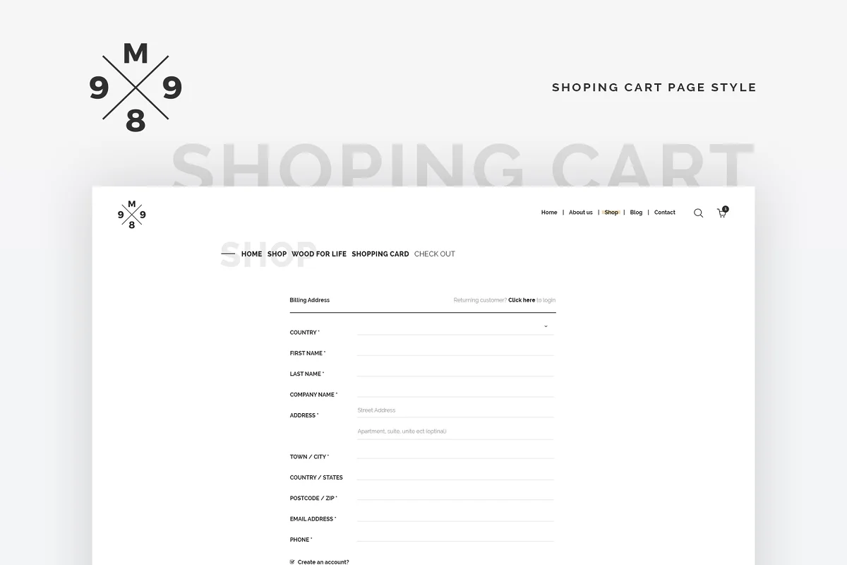 M989 Website Template Design UI Kit, an App Template by Capi Product (Photo 16 of 18)