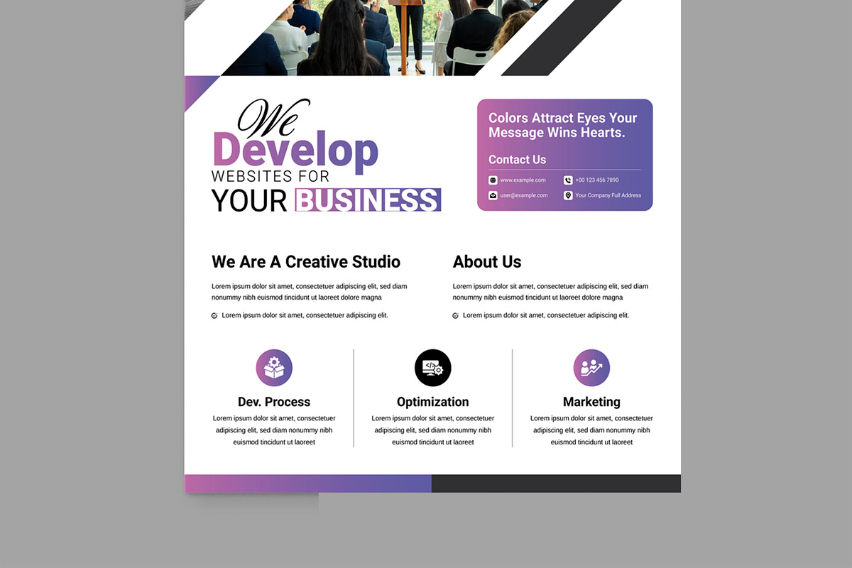 Business Flyer Layout, a Flyer Template by MightyDesign (Photo 5 of 8)