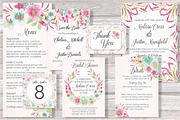 Pink Veronica Watercolor Clip Art, an Illustration by fashionaddict (Thumbnail 6 of 8)
