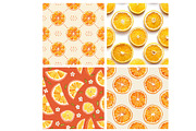 Summer Orange Slices Seamless Patter, an Illustration by DreamArtGraphic (Thumbnail 5 of 5)