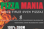 8 Isolated Pizza Images, a Product Mockup by Made by Mancie (Thumbnail 2 of 3)